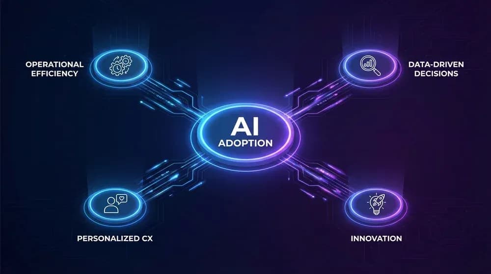 Miért Érdemes AI-t Használni? Stratégiai Útmutató Vállalkozásoknak 2026-ra