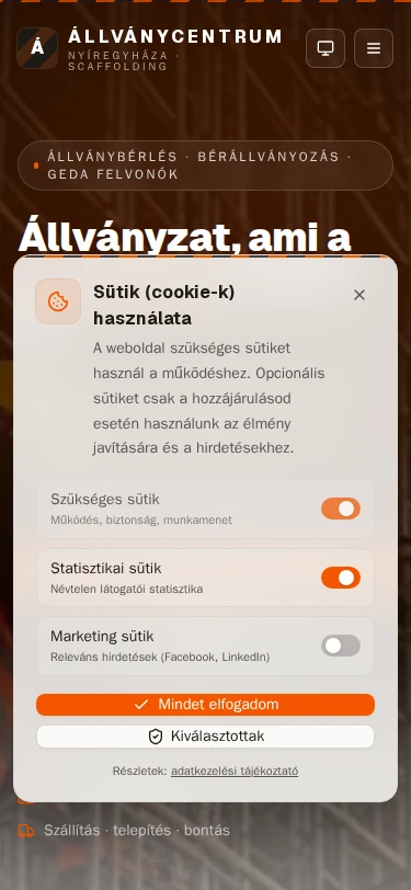 Mobile mockup