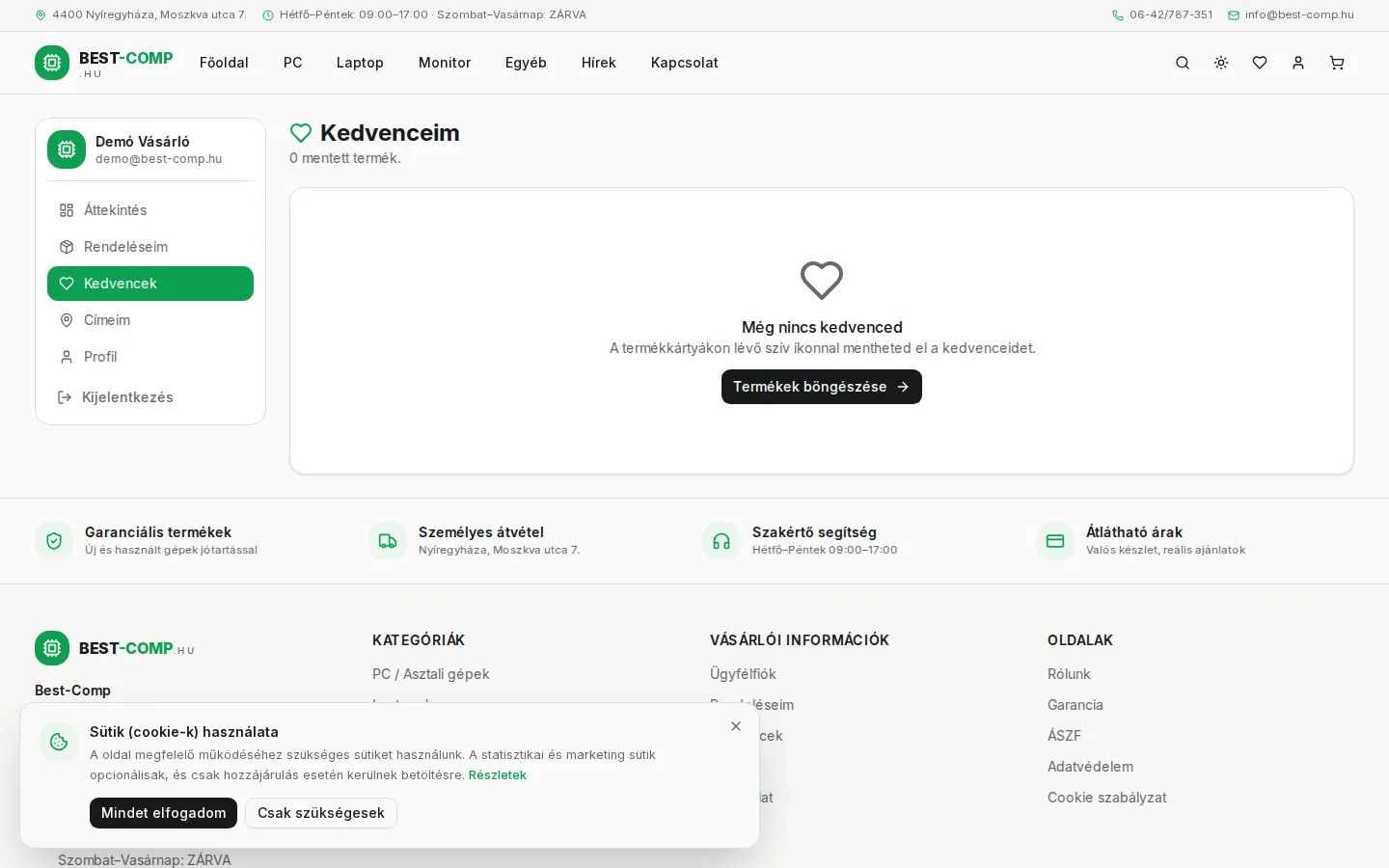 10-customer-kedvencek.webp — AiSolve.me referencia implementáció
