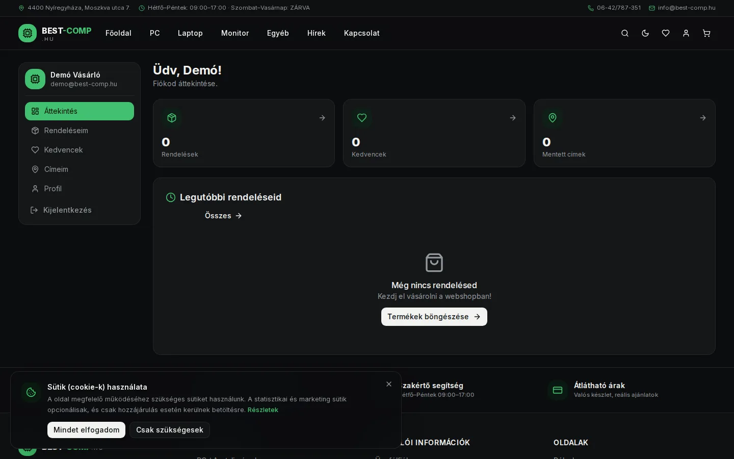 12-customer-fiok-dark.webp — AiSolve.me referencia implementáció