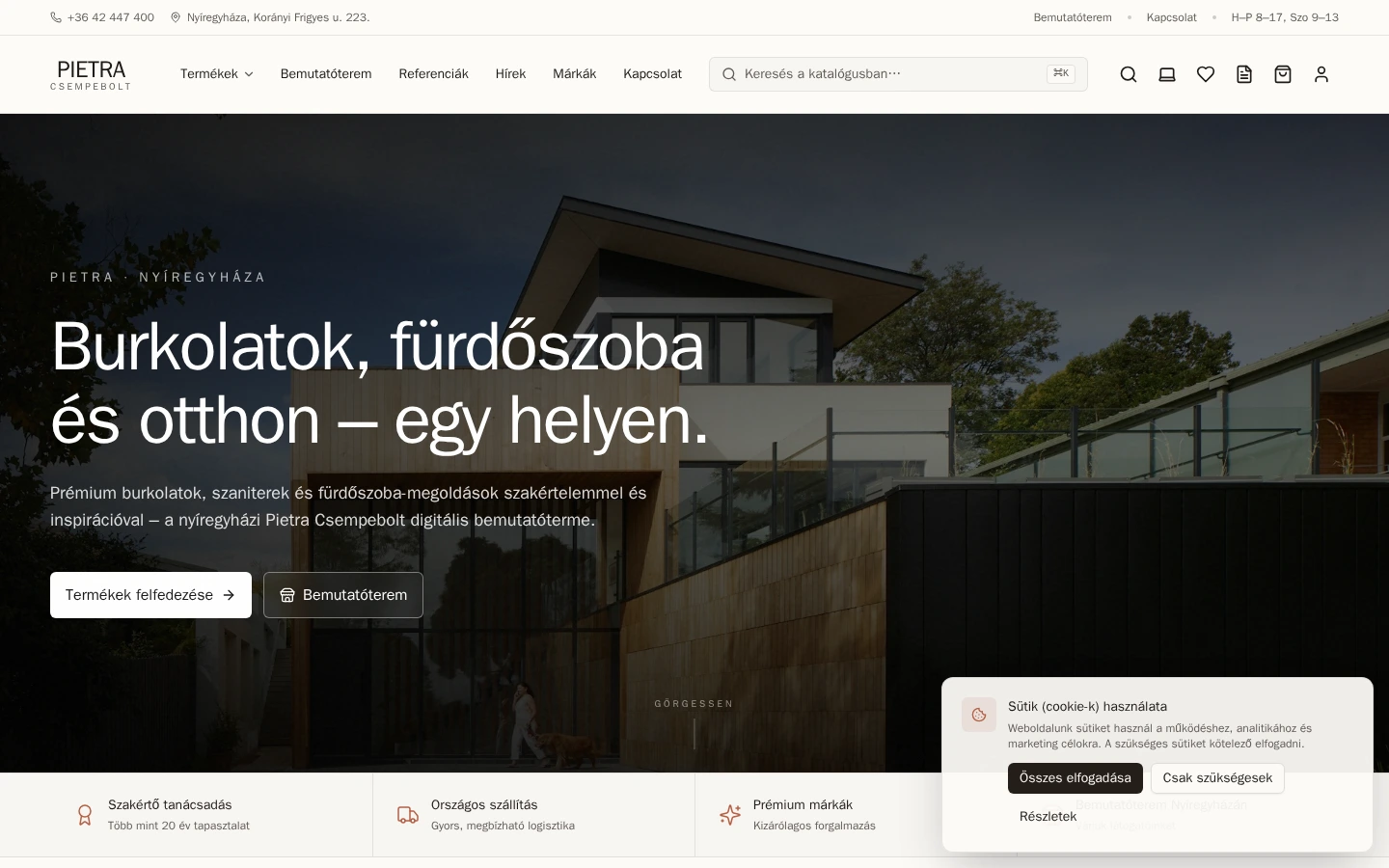 Új weboldal — pietra.aisolve.me