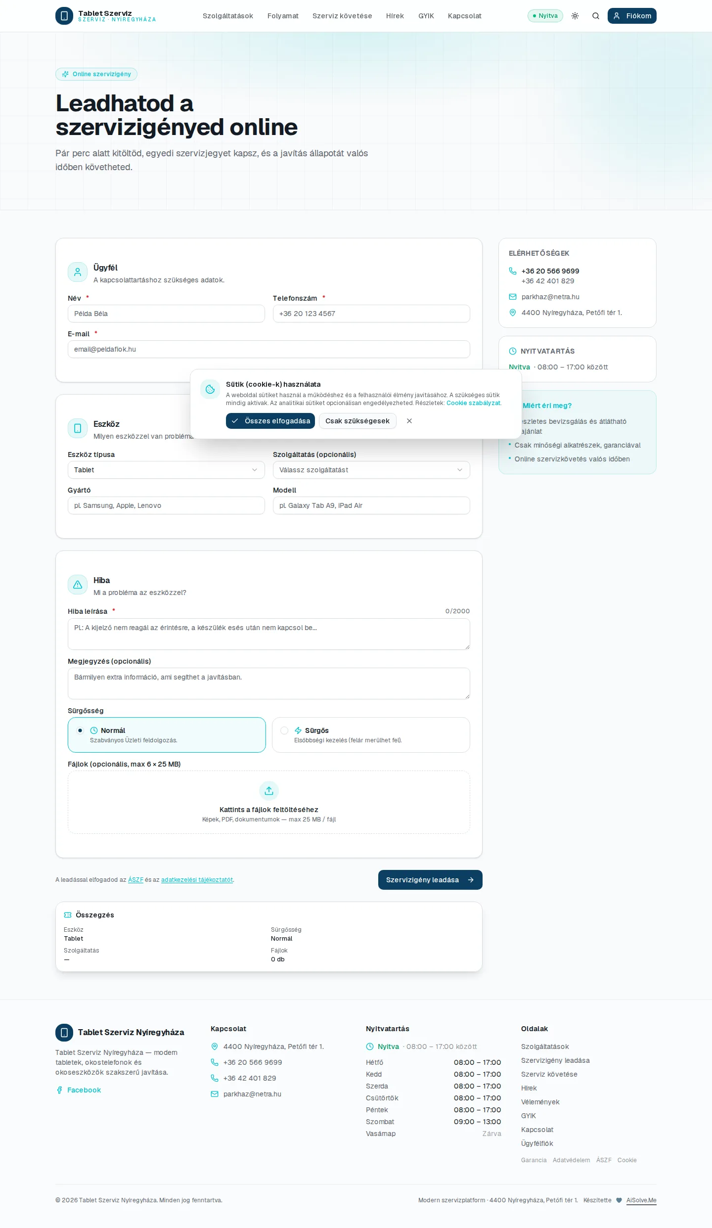 12-public-szerviz-igeny.webp — AiSolve.me referencia implementáció
