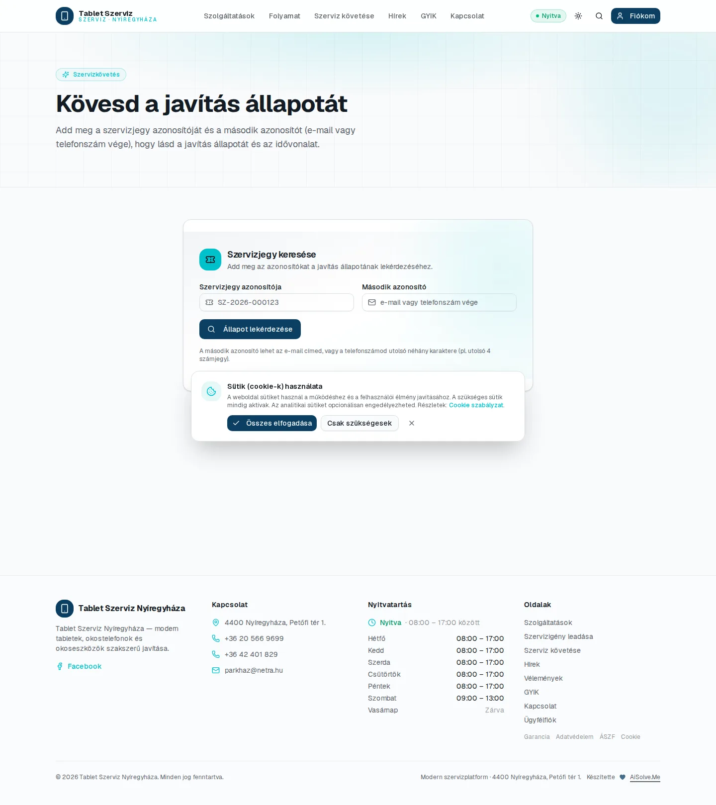 13-public-szerviz-kovetes.webp — AiSolve.me referencia implementáció