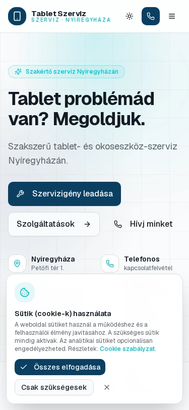 Mobile mockup